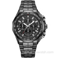 WWOOR Brand Watches Men Luxury Sports Chronograph Clock Man Fashion Full Steel Quartz Wrist Watch Relogio Masculino